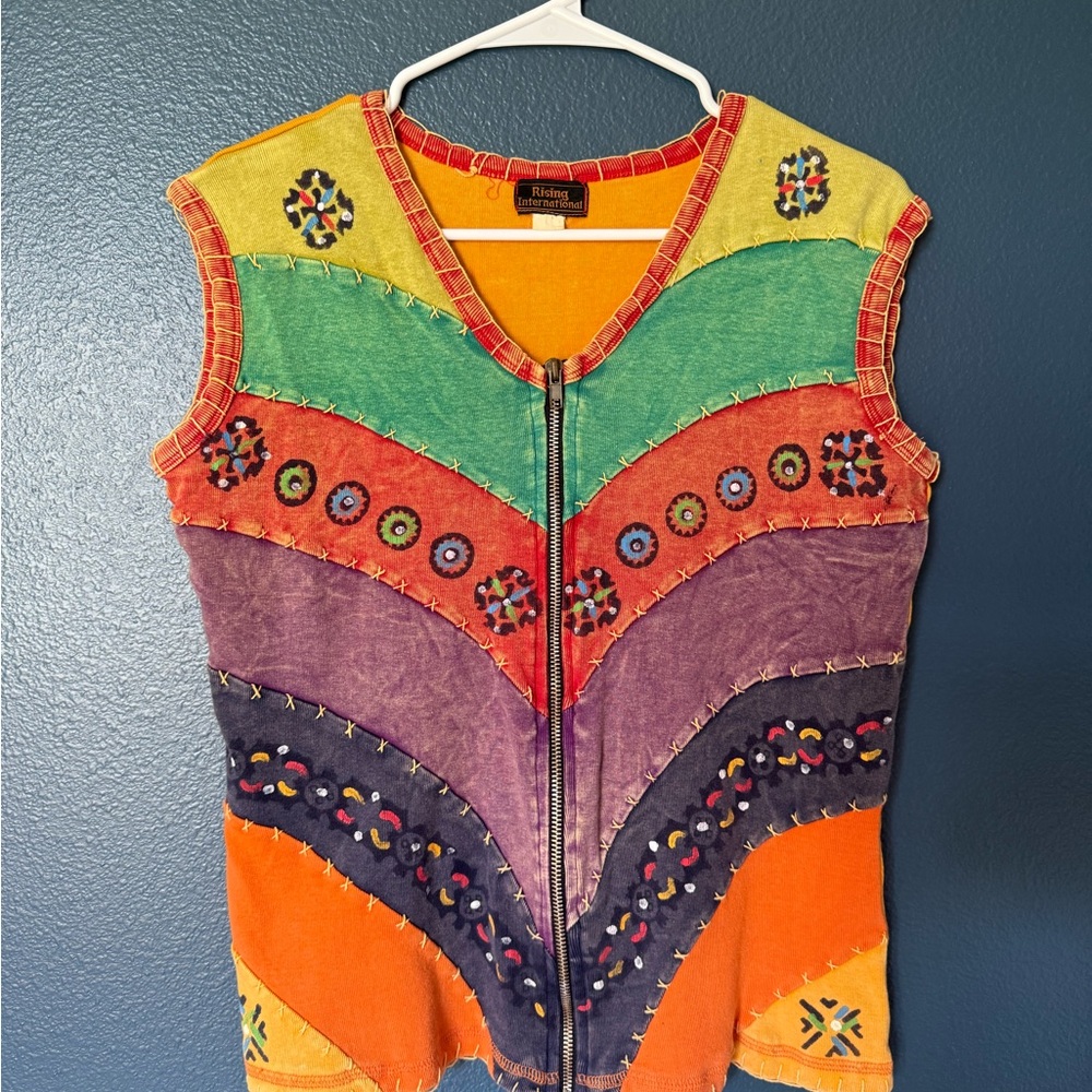 Rising International Multicolor Vest